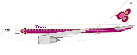 Airbus A310-204 Thai Airways International with stand